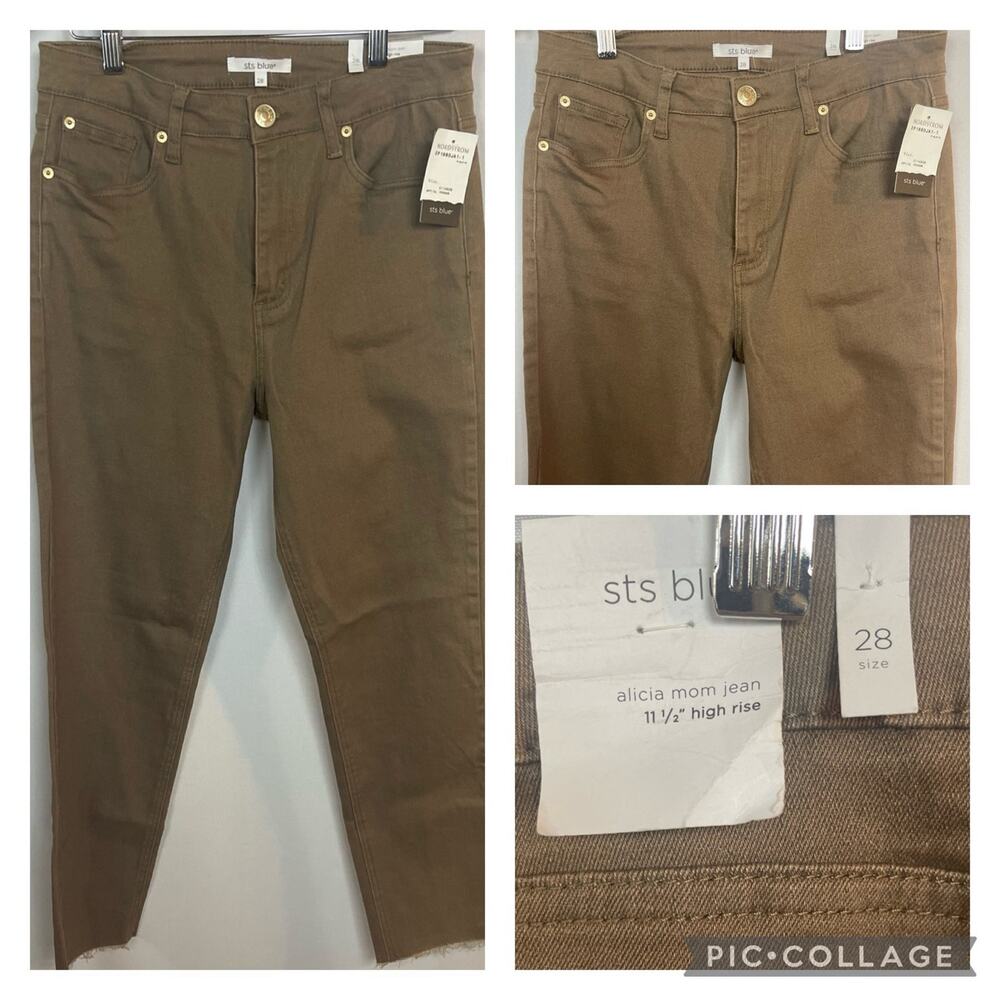 Sts Blue Jeans Alicia Mom Jeans Hi-rise size 28 NWT